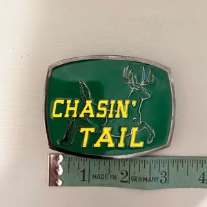 Chasin’ Tail Belt Buckle